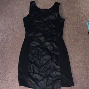 Apricot Lane faux leather dress